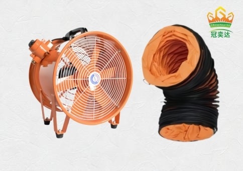 टिकाऊ ऊर्जा-कुशल एटेक्स IP54 विस्फोट प्रूफ अक्षीय पंखा 90-1500W ड्रिलिंग प्लेटफॉर्म स्टोरेज क्षेत्रों के लिए
