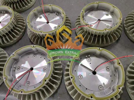 IP66 150W विस्फोट प्रूफ इंडस्ट्रियल एलईडी बे लाइट 3000-5700K रंग तापमान के साथ