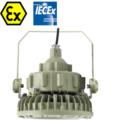 ATEX विस्फोट प्रूफ हाई बे लाइट्स ब्रैकेट छत दीवार मल्टी माउंट 180lm/w 250W तेल और गैस खतरनाक औद्योगिक वातावरण के लिए