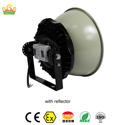 WF2 रेटेड विस्फोट प्रूफ एलईडी हाई बे लाइट्स ATEX IECEx RoHS ISO9001 CCC प्रमाणन एल्यूमीनियम आवास