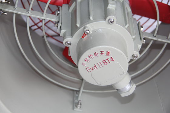 विस्फोट प्रतिरोधी निकास प्रशंसक एल्यूमीनियम मिश्र धातु अक्षीय प्रशंसक निकास प्रशंसक क्षेत्र1, क्षेत्र2 के लिए