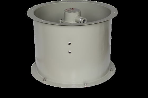 औद्योगिक विस्फोट-प्रूफ पिवोट वेंटिलेटर IECEx ज्वालारोधक मोटर ज़ोन 1/2 क्षेत्रों के लिए बहु-स्थिति शीतलन