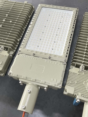 विस्फोट प्रूफ फ्लड स्ट्रीट लाइट ATEX 50w 250w Ip66 आउटडोर समुद्री और अपतटीय के लिए