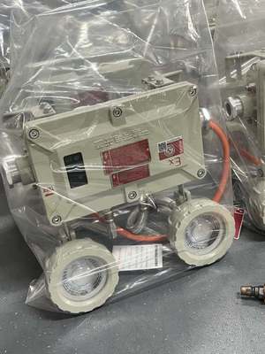 2x3W ATEX प्रमाणित विस्फोट प्रूफ एलईडी आपातकालीन लाइट IP65