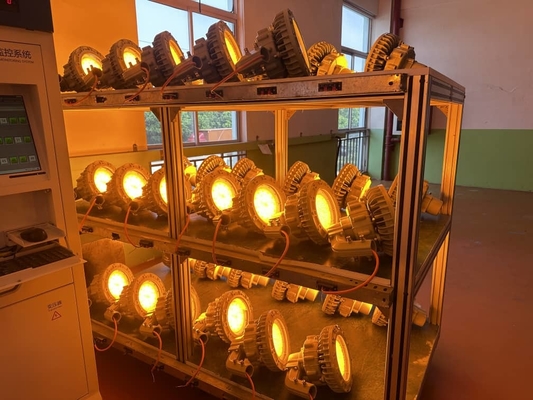 150W गोदाम के लिए विस्फोट प्रूफ एलईडी हाई बे लाइट - छत पर लगा, एसएमसी ढाला दबाव-प्रतिरोधी आवास
