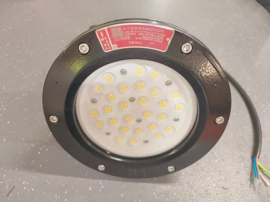 ATEX IECEx प्रमाणित 100W-240W विस्फोट प्रूफ एलईडी हाई बे लाइट IP66