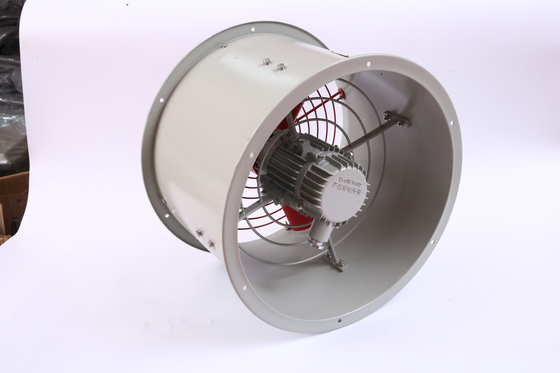 ATEX BAF अक्षीय पंखे 250-750W IP54 रासायनिक भंडारण के लिए रेटेड 4687 M3/min विस्फोट-सबूत वेंटिलेशन CFM 2273-18250m3/h Ex Mark Ex Db IIB