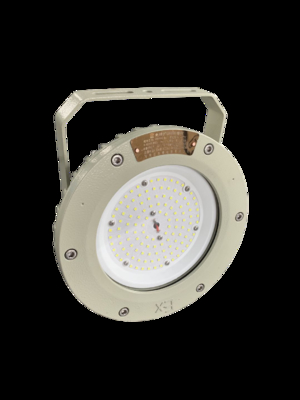 औद्योगिक ग्रेड विस्फोट प्रूफ एलईडी हाई बे लाइट IP66 पनरोक 100W-200W खतरनाक क्षेत्र 1 और 2 अनुप्रयोगों के लिए ATEX CNEX प्रमाणन के साथ