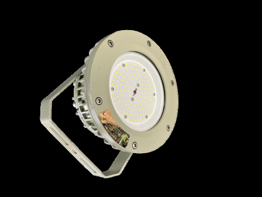 औद्योगिक ग्रेड विस्फोट प्रूफ एलईडी हाई बे लाइट IP66 पनरोक 100W-200W खतरनाक क्षेत्र 1 और 2 अनुप्रयोगों के लिए ATEX CNEX प्रमाणन के साथ