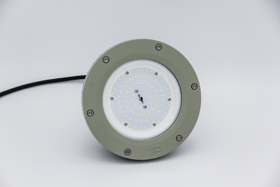 भारी शुल्क ATEX CNEX प्रमाणित विस्फोट प्रूफ हाई बे LED लाइट IP66 100W 150W 200W समुद्री अपतटीय खनन औद्योगिक क्षेत्रों के लिए