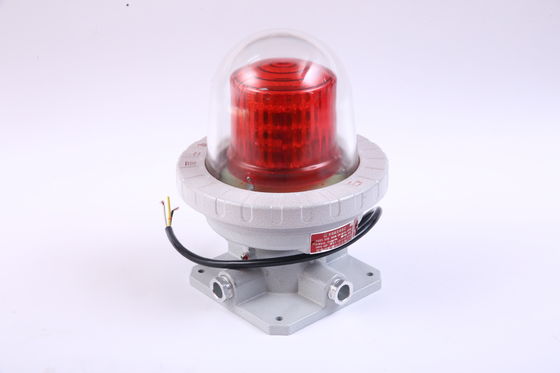 Factory Direct Sales ATEX Explosion Proof Audible and Visual Alarm 120-180dB 5-40W Optional for Zone1 and Zone2