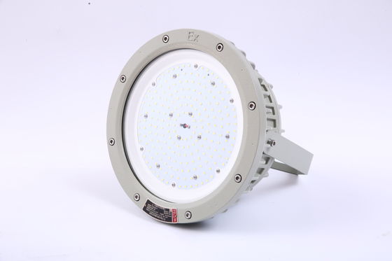 ATEX IECEx IP66 LED धमाका प्रूफ लाइट 100W 150W वेयरहाउस हाई बे लाइट AC 100-277V डाई-कास्टिंग एल्यूमीनियम 5 साल की वारंटी