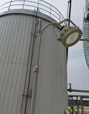 THD 20% और 50-100W बिजली की खपत के साथ ऊर्जा-बचत गैस स्टेशन लाइटिंग