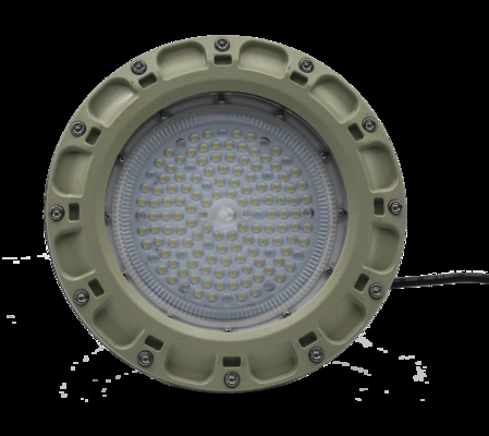 अच्छी गुणवत्ता IP66 100W 150W विस्फोट प्रूफ एलईडी हाई बे लाइट इंडस्ट्रियल फैक्ट्री 140ml/w उच्च प्रकाश दक्षता