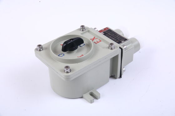 गर्म बिक्री AC220V/380V एल्यूमीनियम मिश्र धातु विस्फोट प्रूफ स्विच 5 साल की वारंटी Atex