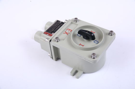 गर्म बिक्री AC220V/380V एल्यूमीनियम मिश्र धातु विस्फोट प्रूफ स्विच 5 साल की वारंटी Atex