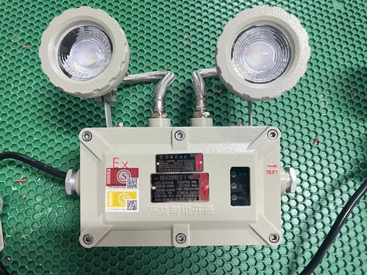 ATEX EAC CNEX IP67 प्रमाणित वर्ग 1 Div 2 खतरनाक वातावरण के लिए आपातकालीन प्रकाश 90-300VAC 24/36VDC वोल्टेज