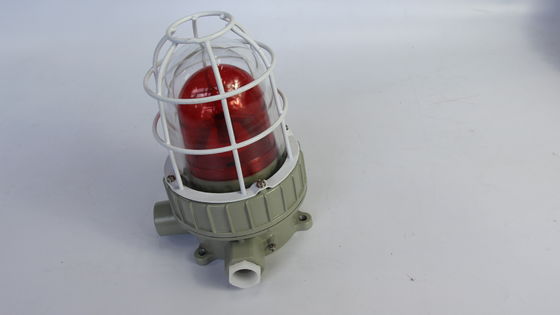 ATEX Audible Visual Alarm Siren Red 90db 24v Dc Ip66 Explosion Proof Led Red Yellow Signal Alarm Warning Lights