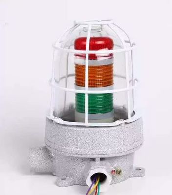 Factory Direct Sales ATEX Explosion Proof Audible and Visual Alarm 120-180dB 5-40W Optional for Zone1 and Zone2