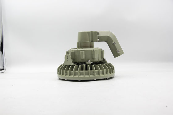 ATEX IECEx प्रमाणित एलईडी विस्फोट-प्रूफ हाई बे लाइट IP66 100W 150W 200W गैस स्टेशन लैंप फिटिंग विस्फोट-प्रूफ लाइट
