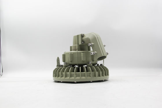 ATEX IECEx 100W 150W 200W औद्योगिक LED हाई बे लाइट एक्सप्लोजन प्रूफ लैंप फिक्स्चर एल्यूमिनियम बॉडी के साथ 5700K CCT IP66