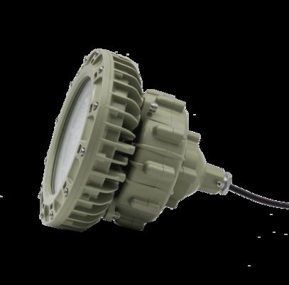 ATEX IECEx प्रमाणित एलईडी विस्फोट-प्रूफ हाई बे लाइट IP66 100W 150W 200W गैस स्टेशन लैंप फिटिंग विस्फोट-प्रूफ लाइट