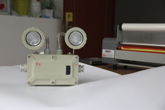 ATEX 2*3W LED Double Headed Emergency Exit Light Twin Spots Explosion Proof Emergency Light for Chemical Plant