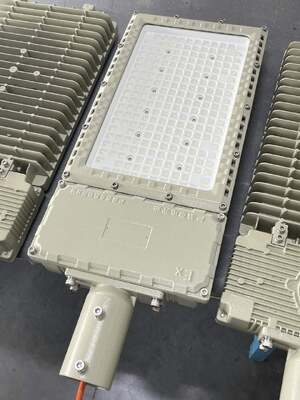 ATEX/IECEx विस्फोट प्रतिरोधी फ्लड लाइट/स्ट्रीट एलईडी लाइट 50-1000W IK10 IP66 ZONE1&2/Zone 21&Zone 22 के लिए