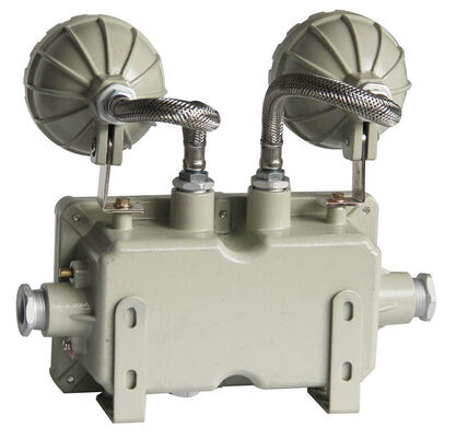 ATEX पोर्टेबल फ्लेमप्रूफ इमरजेंसी लाइट 180 मिनट EM Ex D IIB वेल ग्लास लाइट फास्ट रिचार्जेबल