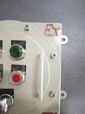 220V/380V विद्युत एल्यूमीनियम मिश्र धातु/कार्बन स्टील ज्वालारोधक नियंत्रण पैनल क्षेत्र 1/क्षेत्र 21 के लिए विस्फोट प्रूफ ब्रेकर पैनल कैबिनेट