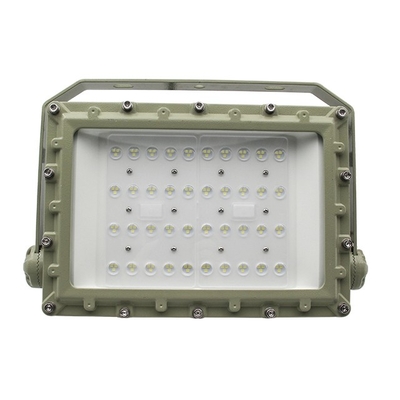 पेट्रोलियम गैस और औद्योगिक क्षेत्रों के लिए AC100-277V वोल्टेज 50w और IP66 सुरक्षा स्तर विस्फोट प्रूफ एलईडी बाढ़ प्रकाश