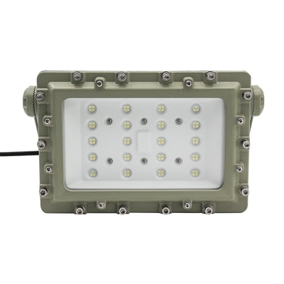पेट्रोलियम गैस और औद्योगिक क्षेत्रों के लिए AC100-277V वोल्टेज 50w और IP66 सुरक्षा स्तर विस्फोट प्रूफ एलईडी बाढ़ प्रकाश