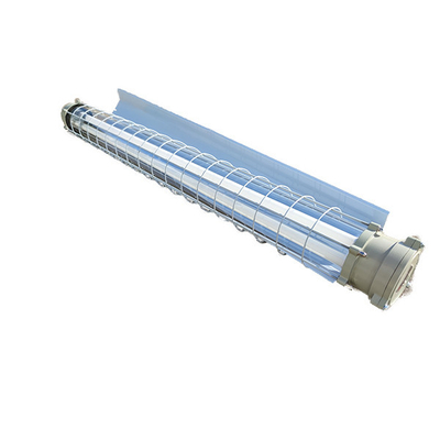 EX 2*20w डबल एलईडी ट्यूब फ्लोरोसेंट लाइट 100Lm/W 12 इंच 18 इंच विस्फोट प्रूफ रैखिक एलईडी लाइट