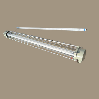 18W 1200MM एलईडी ट्यूब उच्च शक्ति विस्फोट प्रूफ फ्लोरोसेंट रैखिक दीपक Ex NR IIC