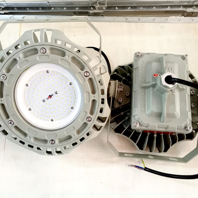 विस्फोट प्रूफ हाई बे लाइट 50W/100W/150W/200W एल्यूमीनियम 5000K औद्योगिक कारखाने गैरेज उपयोग