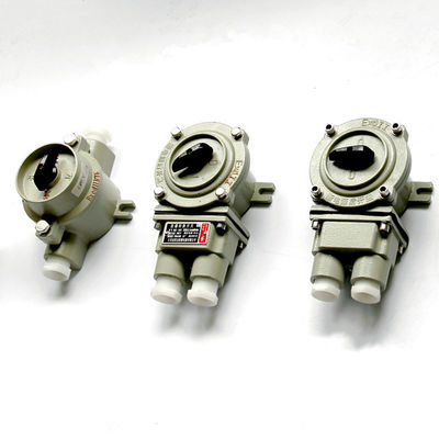 9mm-13mm केबल स्पेसिफिकेशन के साथ सरफेस माउंटिंग और IP66 सुरक्षा स्तर वाला विस्फोट प्रूफ स्विच