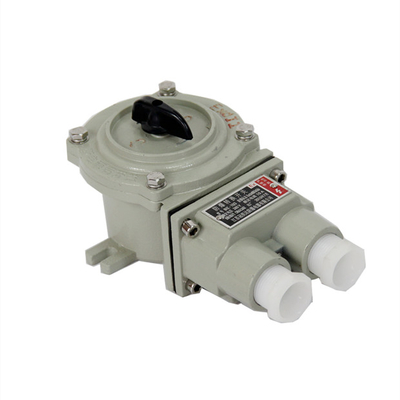 गर्म बिक्री AC220V/380V एल्यूमीनियम मिश्र धातु विस्फोट प्रूफ स्विच 5 साल की वारंटी Atex