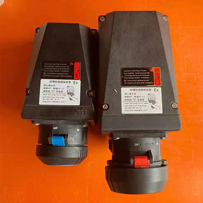 IP66 विस्फोट प्रतिरोधी प्लग और सॉकेट II 2G Ex Db IIC T6 Gb II 2D Ex Tb IIIC T80°C Db