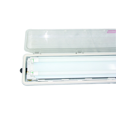 IP66 9-54w विस्फोट प्रूफ फ्लोरोसेंट लाइट GRP सामग्री 100ml/w दक्षता 5 साल की वारंटी