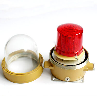 30 घंटे कार्य समय विस्फोट प्रूफ एलईडी प्रकाश व्यवस्था एल्यूमीनियम मिश्र धातु निर्मित तेल गैस औद्योगिक खतरनाक क्षेत्र 1 प्रभाग 1 अपतटीय तटवर्ती क्षेत्र