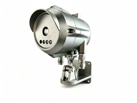 ATEX IECEx विस्फोट प्रूफ सीसीटीवी कैमरा IP68 खतरनाक क्षेत्र तेल और गैस के लिए स्टेनलेस स्टील सुरक्षा कैमरा